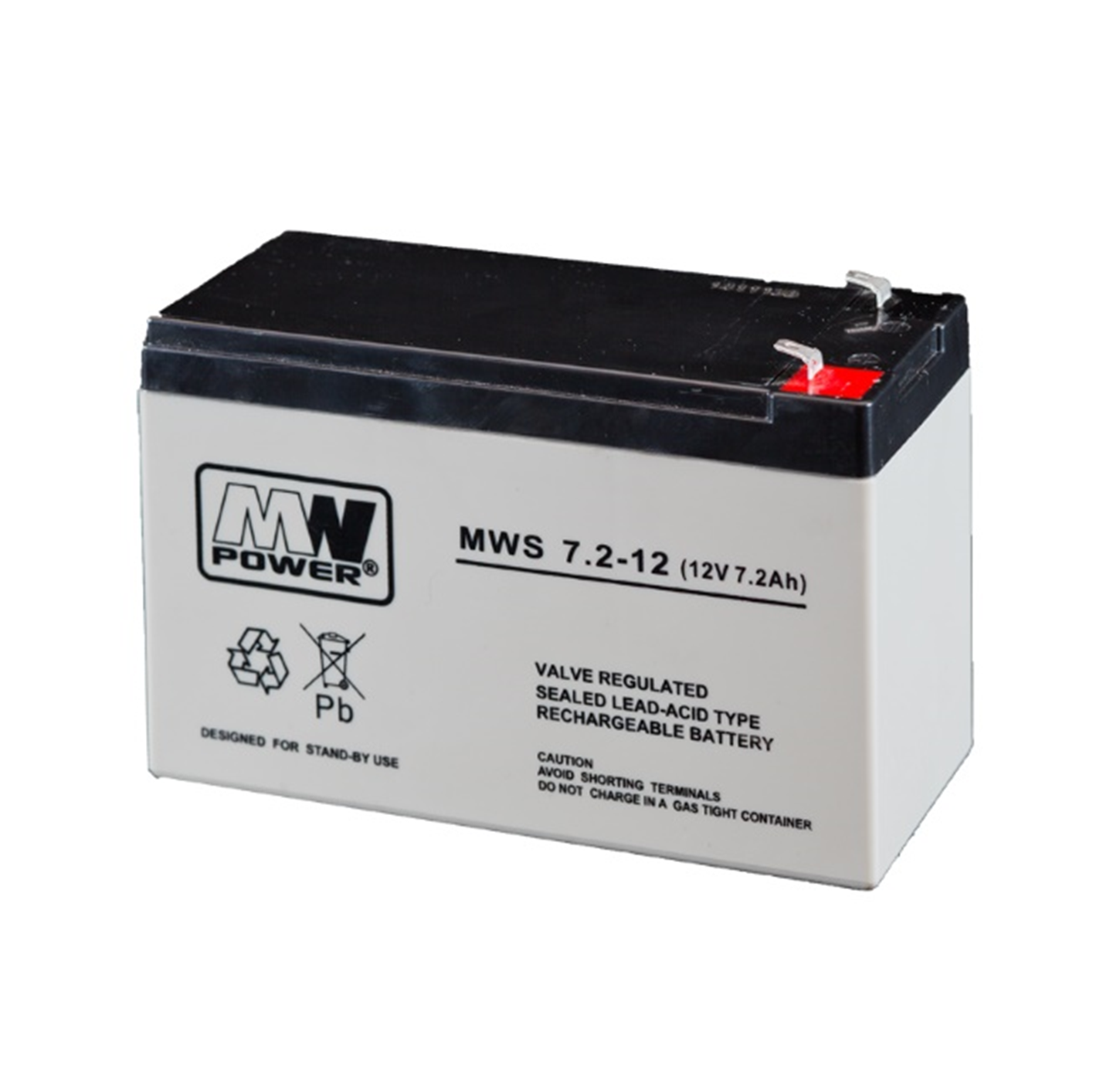 Akumulator MW POWER 12V 7,2Ah MWS 7.2-12 MPL POWER ELEKTRO