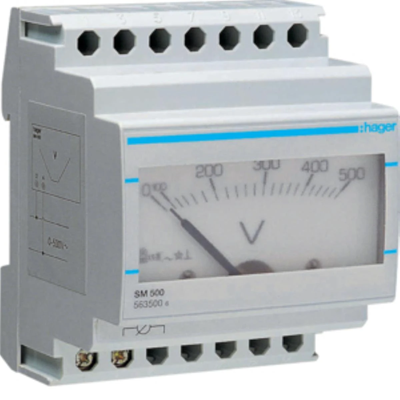 0-500V analoges Voltmeter