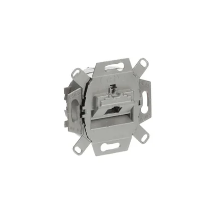 0218/11-101-507^UAE CONNECTION SOCKET, RJ45 CAT. 6A ISO SHIELDED, SINGLE 8-PIN CONNECTOR, 8(8)METAL