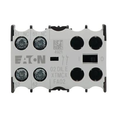 02DILE Auxiliary contact module 2R, centrally mounted