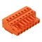 1-adrige CAGE CLAMP®-Steckdose, orange 231-308/026-000