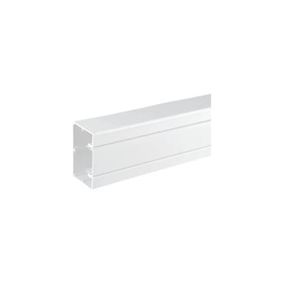 1-cell channel Cabloplus PVC 90x55mm, pure white