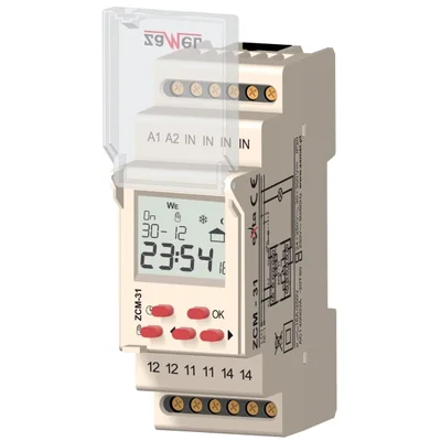 1-channel astronomical timer programmer 230V AC TYPE: ZCM-31