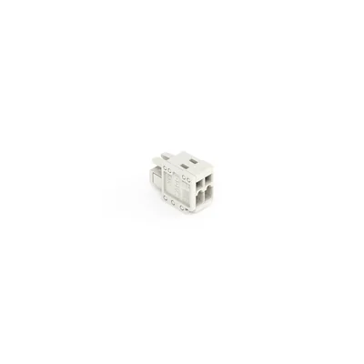 1-conductor CAGE CLAMP® socket, full mismating protection, light gray 734-102