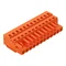 1-conductor CAGE CLAMP® socket, orange 231-312/026-000