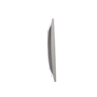 1-fach Universalrahmen für Gipskartondosen IP20 / IP44 silber (metallic)