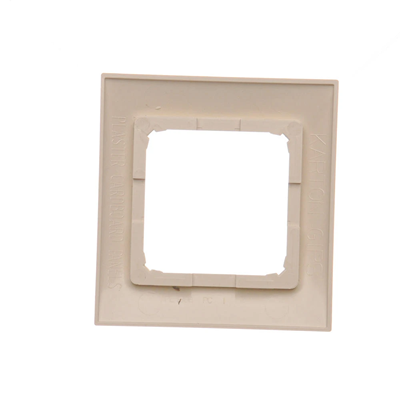 1-fach Universalrahmen für Karton-Gipskartons IP20 / IP44 creme
