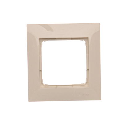 1-fach Universalrahmen für Karton-Gipskartons IP20 / IP44 creme