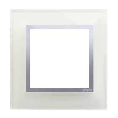 1-fold frame Nature-Glass SILVER MIST IP20/IP44