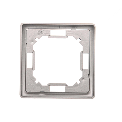 1-fold inox frame (metallic)