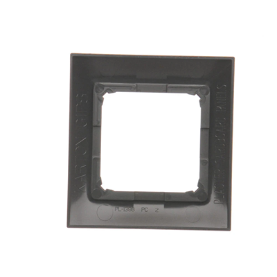 1-fold universal frame for plasterboard boxes IP20 / IP44 brown matt (metallic)