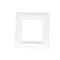 1-fold universal frame IP20 / IP44 white