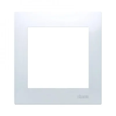 1-fold universal frame IP20 / IP44 white