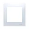 1-fold universal frame IP20 / IP44 white