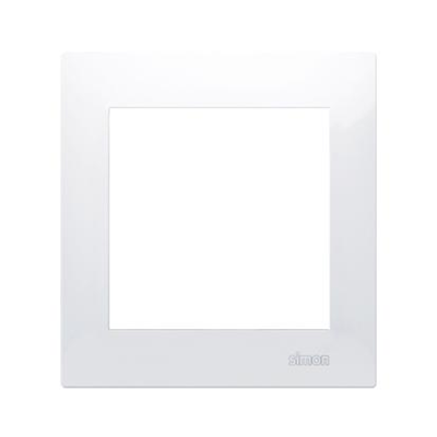 1-fold universal frame IP20 / IP44 white