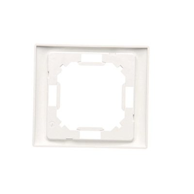 1-gang frame for splash-proof version IP44 with a white gasket