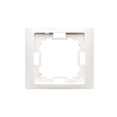 1-gang frame for splash-proof version IP44 with a white gasket