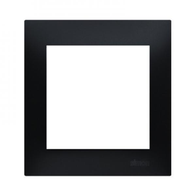 1-gang universal frame IP20 / IP44 anthracite (metallic)