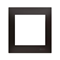 1-gang universal frame IP20 / IP44 anthracite (metallic)