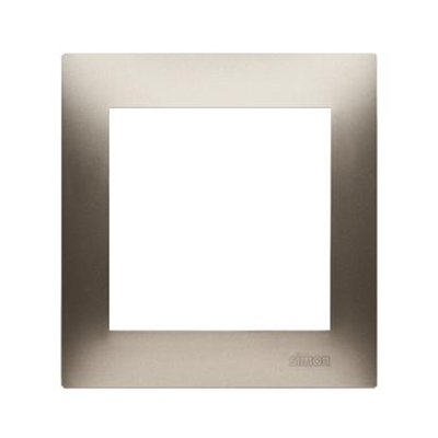 1-gang universal frame IP20 / IP44 gold (metallic)