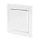 1-key 2-channel white radio button for lighting control