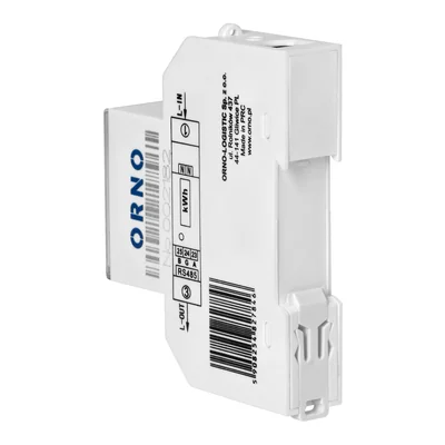 1-phase electricity meter, bidirectional, 100A, RS-485 port, MID, 1 module, DIN TH-35mm