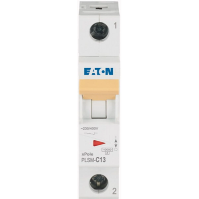 1-pole miniature circuit breaker, PLSM-C13-MW