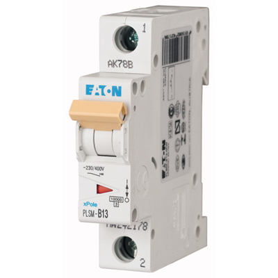 1-pole miniature circuit breaker, PLSM-C13-MW