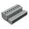 1-провідний штекер CAGE CLAMP®, сірий 231-608
