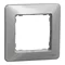 1-teiliger Rahmen, Sedna Design, silbernes Aluminium