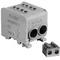 1-way installation branch 2x35²/2x35² for TS-35 rail gray