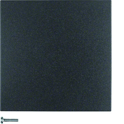 1-way push button, anthracite, matt, Berker S.1/B.3/B.7