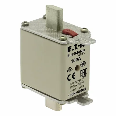 100NHG00B NH00 fusibile 100A 500V GL/GG doppio indicatore