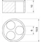 107 C VM 25 3x6 Inserto de sellado múltiple para V-TEC VM