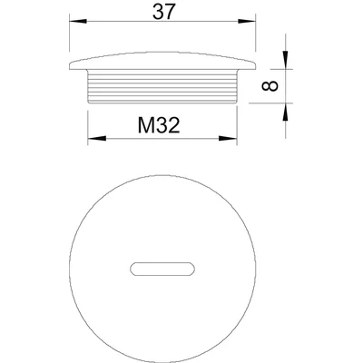 108 Штекер M32 PS