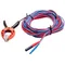 10m two-core cable terminated with a Kelvin crocodile clip