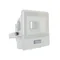 10W Floodlight with motion sensor and cable sleeve / SAMSUNG Chip / Color: 4000K / Housing: White