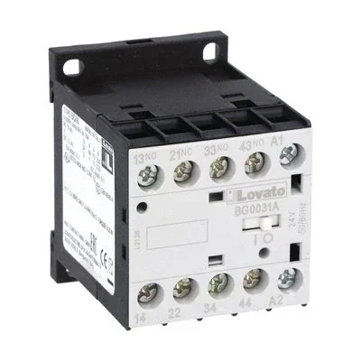 11BG0031A024 Mini contactor auxiliar, 10 A, 3 NA + 1 NC, 24 V CA 50/60 Hz