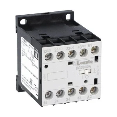 11BG0040A110 Mini-Hilfsschütz, Ith 10 A, 4 Schließer, 110 V AC 50/60 Hz