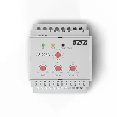 12-channel 9-30V DC step and cascade controller