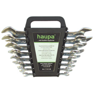 12-piece double open-ended spanner set