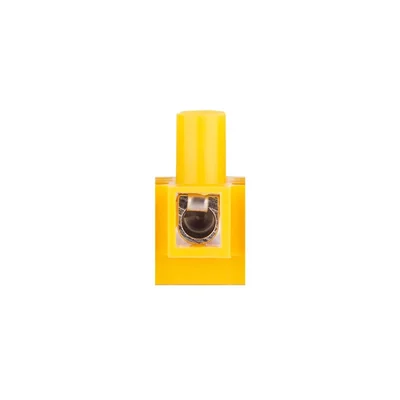 12-track terminal block 4 mm2 with anti-cutting pad TLZ-4 yellow A12-2251