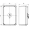 125A four-pole switch disconnector in a housing