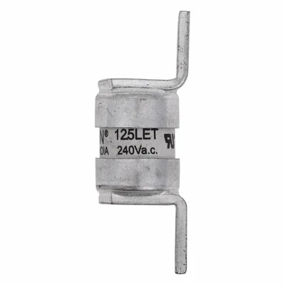 125LET Inserto a sgancio rapido, 125 A, CA 240 V, CC 150 V, BS88, 18 x 56 mm, aR, BS