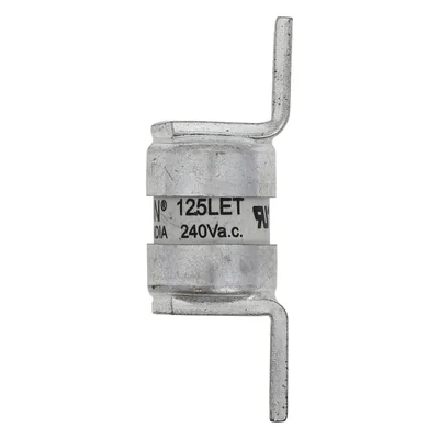 125LET Quick-release insert, 125 A, AC 240 V, DC 150 V, BS88, 18 x 56 mm, aR, BS