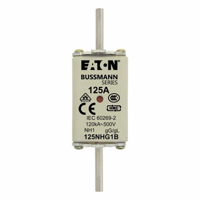 125NHG1B NH1-Sicherungseinsatz 125A 500V GL/GG Doppelanzeige