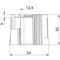129 TB M20 Separable Pipe Fitting