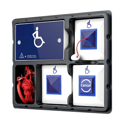 12V toilet emergency call system