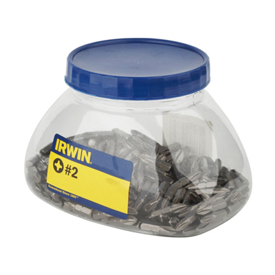 1/4"/25mm Pozidriv Pz2 Sweetie Jar Tip (250 pcs)