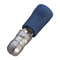 1,5–2,5/4 mm PVC-isolierter Stecker, blau